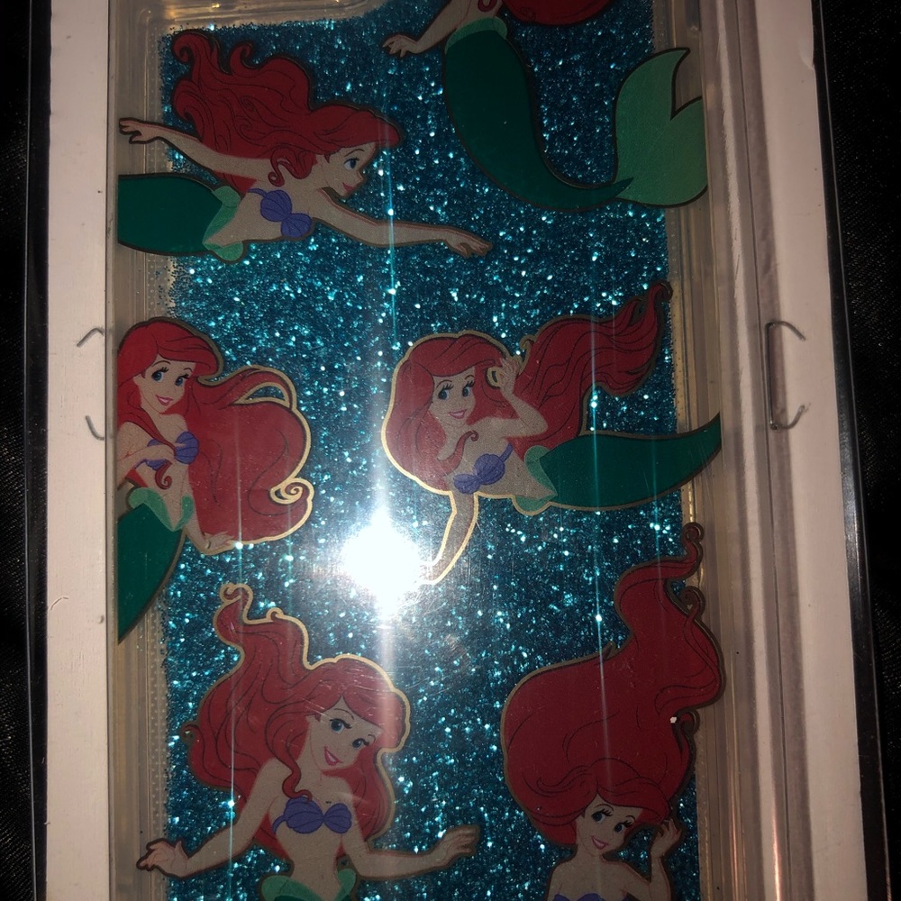 Disney glitter phone case